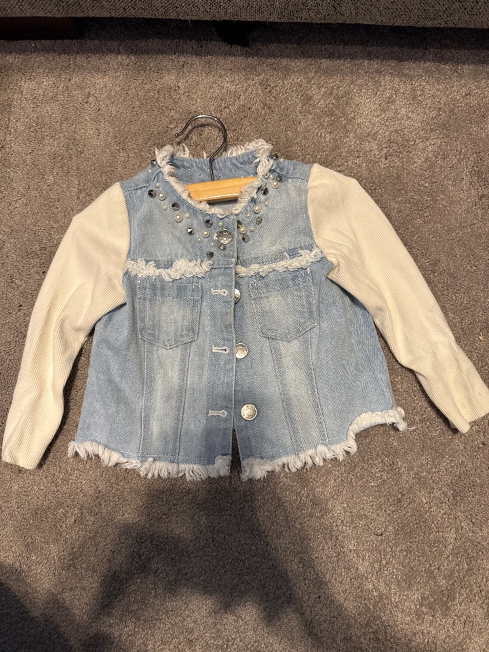 Mae Li Rose 3T Jean jacket